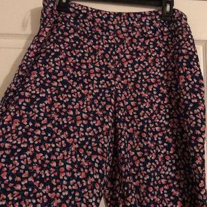 Flowy Pants, Tulip print. QED LONDON 🌷Size 14